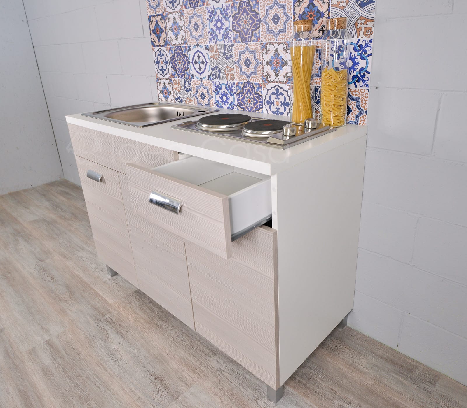 Mini Cucina Compatta 120 cm – Idea Casa Arredamenti